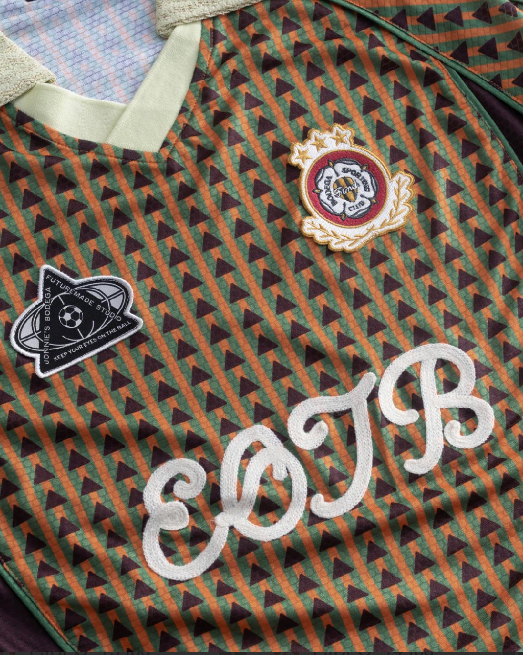 FTMD. x Jonnie’s Bodega EOTB Pullover Jersey (Geo/Brown)