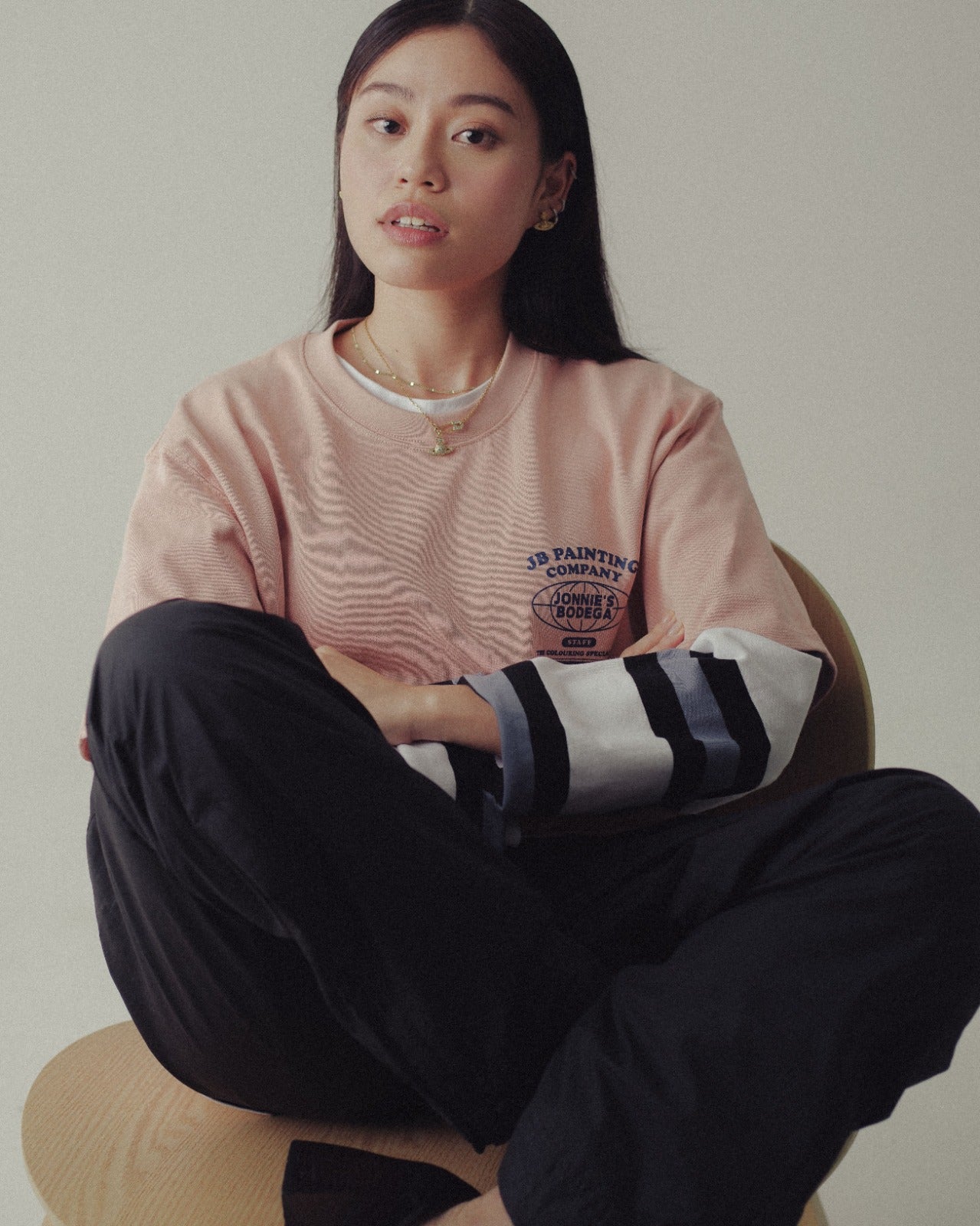 JB Painter Company Staff Tee (Upstream Salmon)