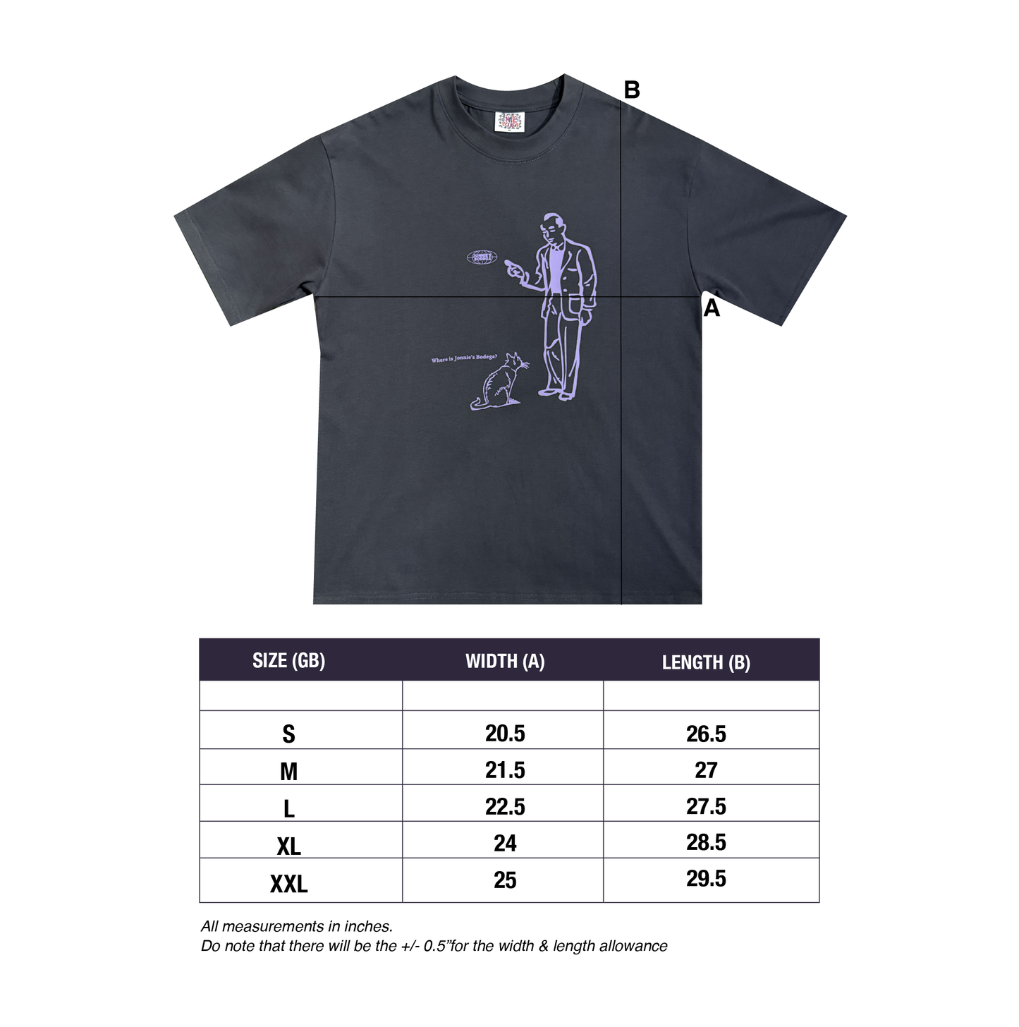 Where is JB Tee (Charcoal Grey) - by Yutaka Kobayashi