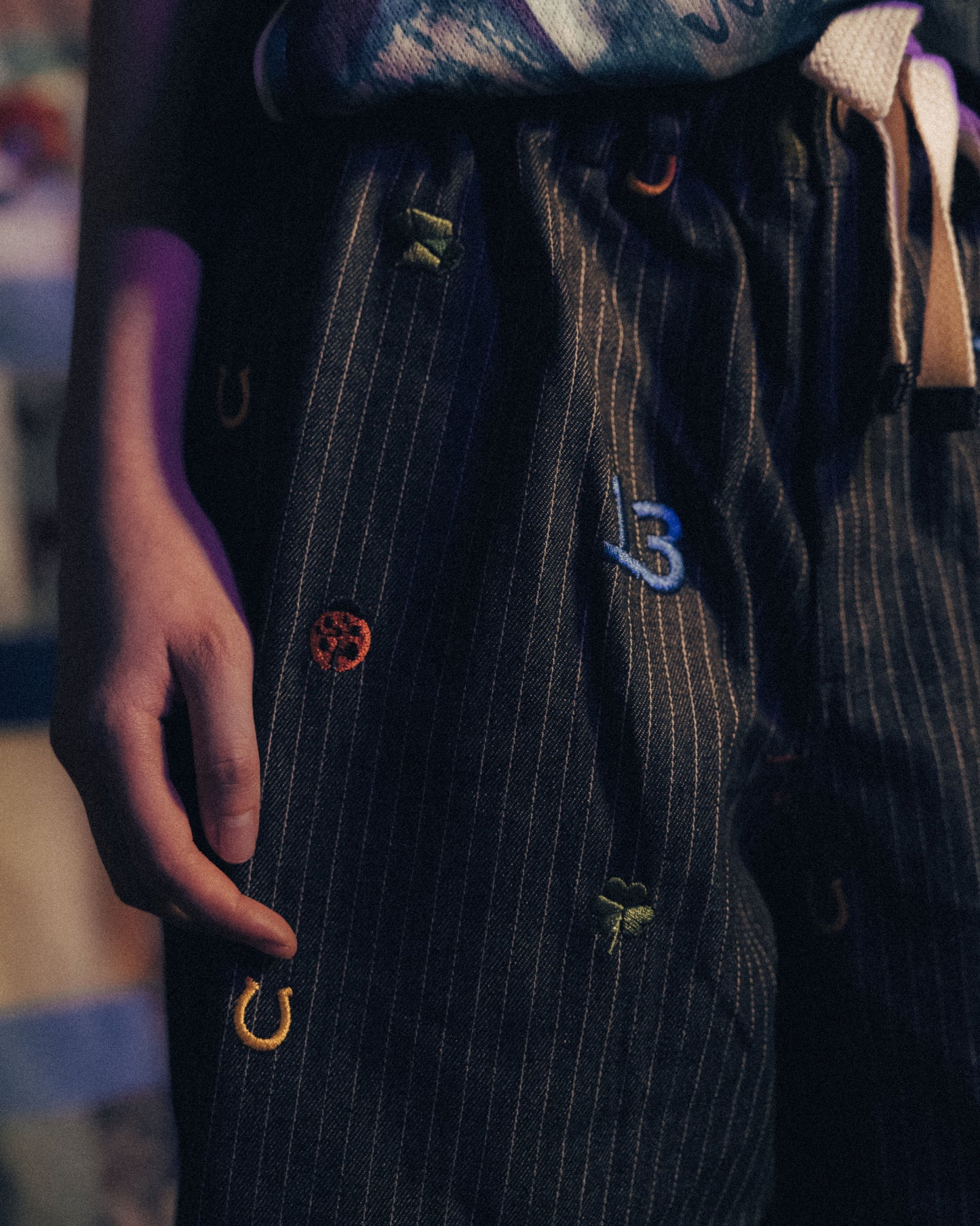 Thieves Skateboards x Jonnie's Bodega Charms Pant (Pinstripes)