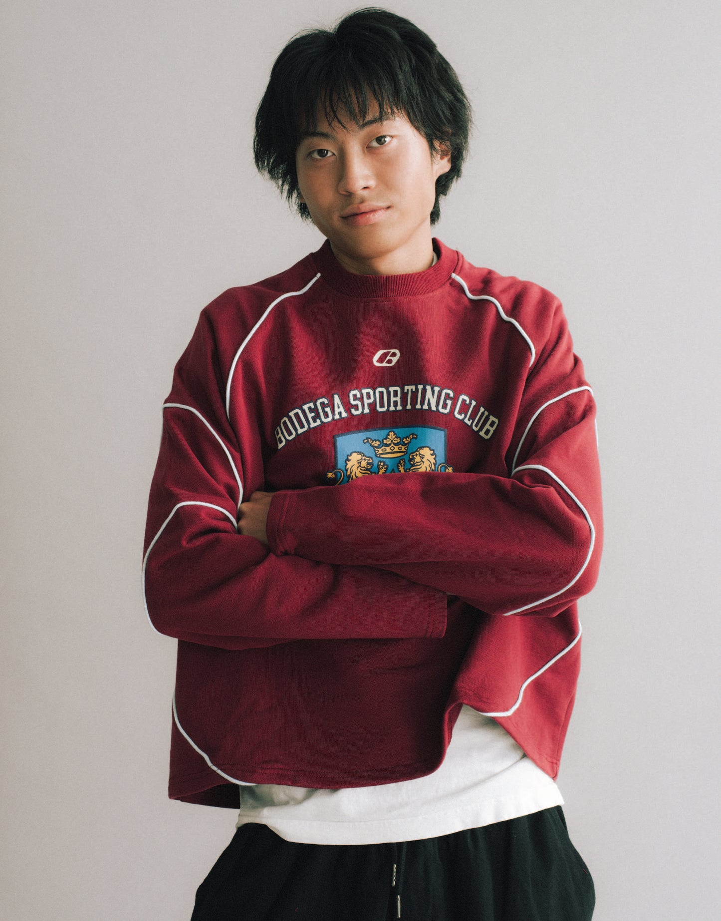 Varsity Ivy Sweatshirt (Merlot)