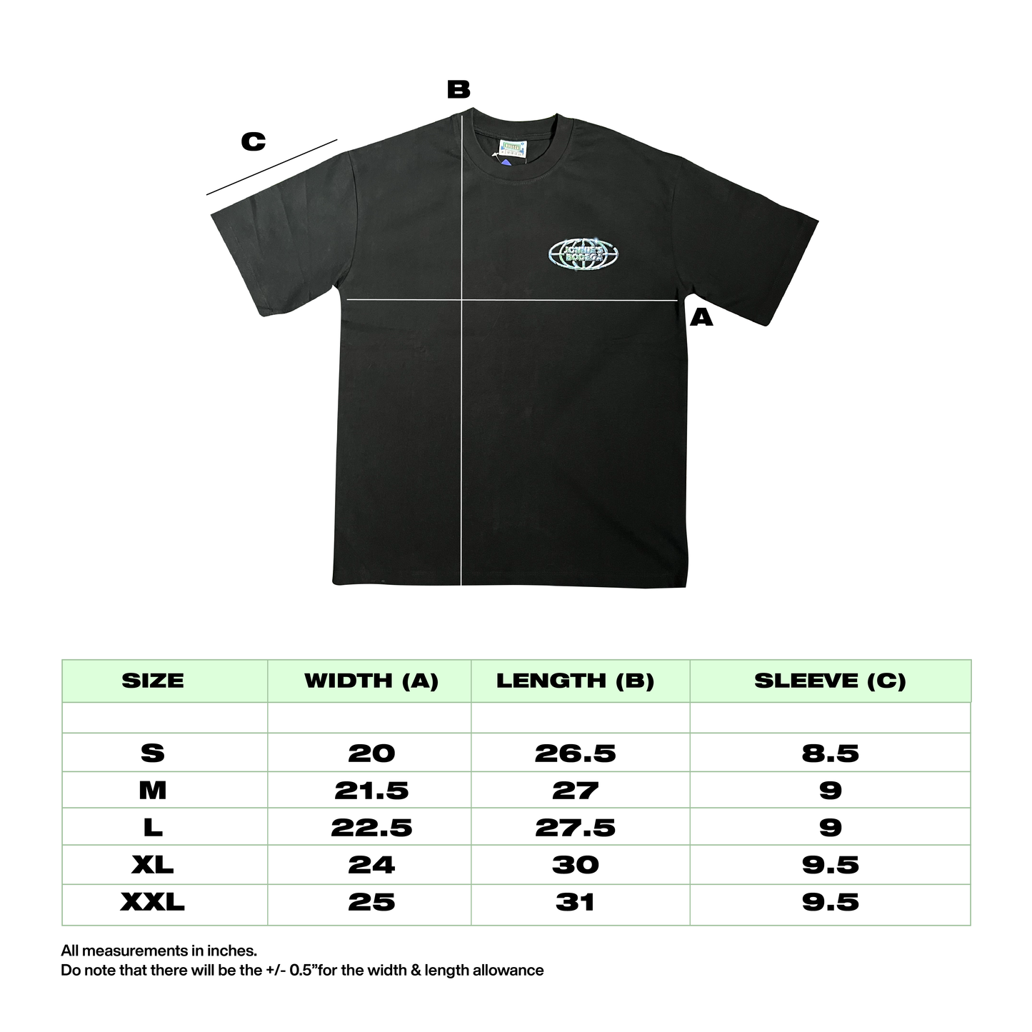 Thieves Skateboards x Jonnie's Bodega Chrysocolla Tee (Vintage Forest)