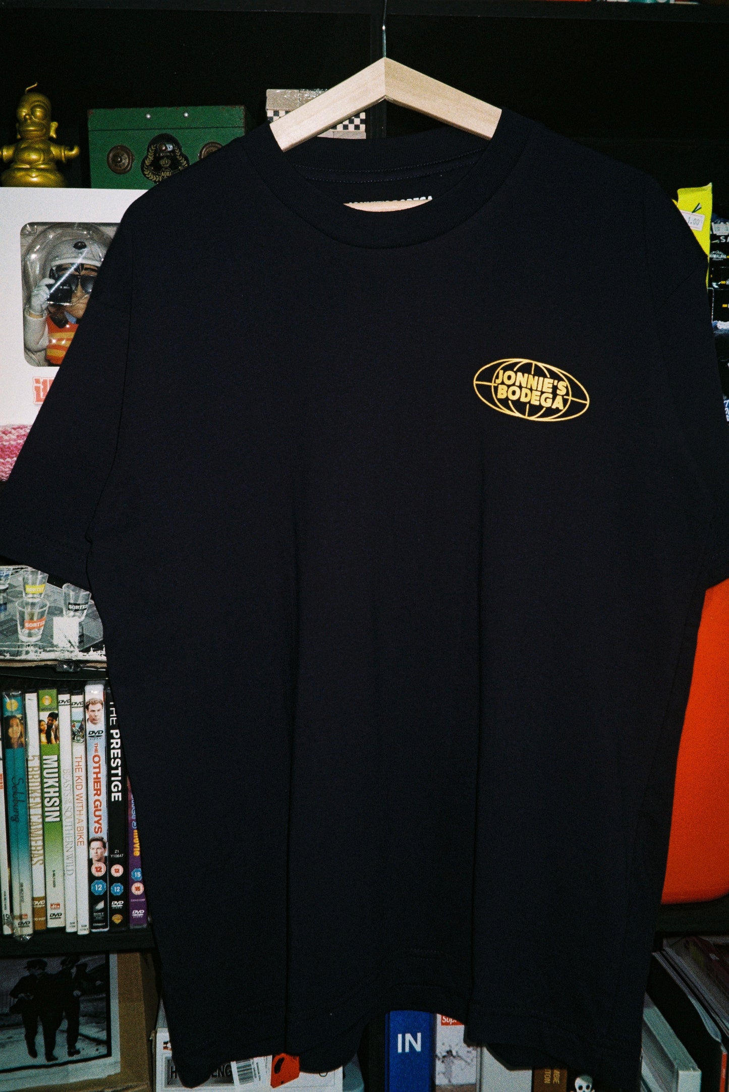 Logo Tee (Navy/Mustard Yellow)