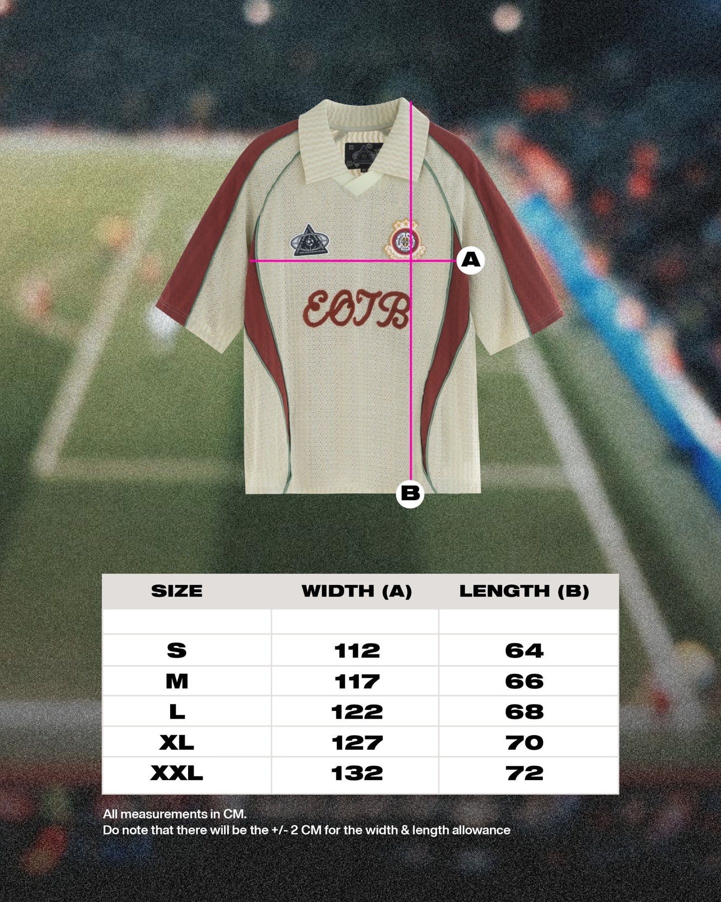 FTMD. x Jonnie’s Bodega EOTB Pullover Jersey (Cream/Burgundy)