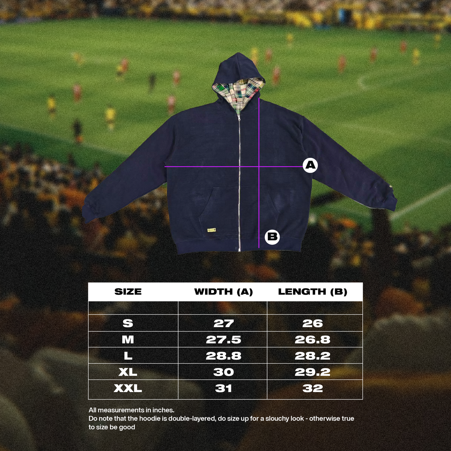 Waffle Knit Reversible Hoodie (Lesismor)