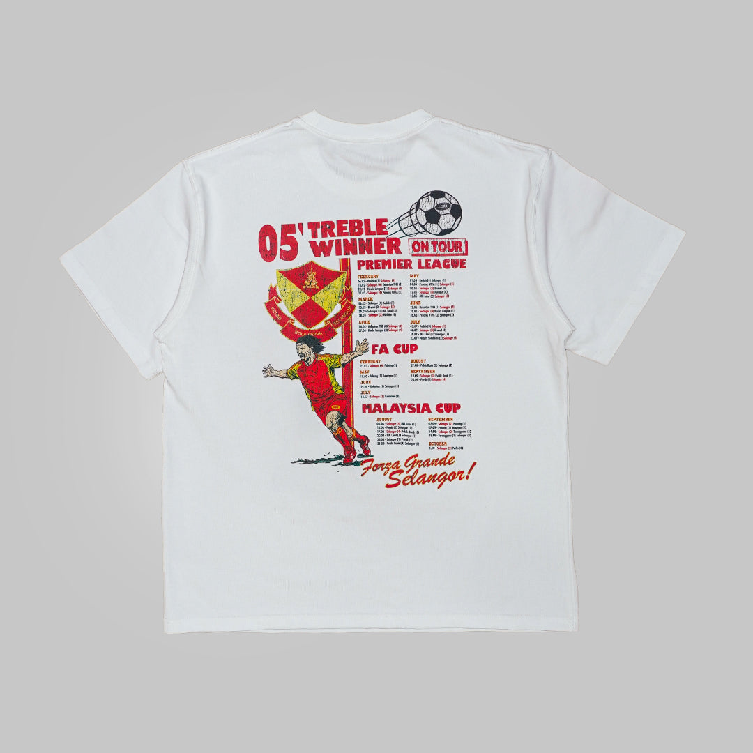 Selangor FC x Jonnie's Bodega 05' Legacy Tee (White)