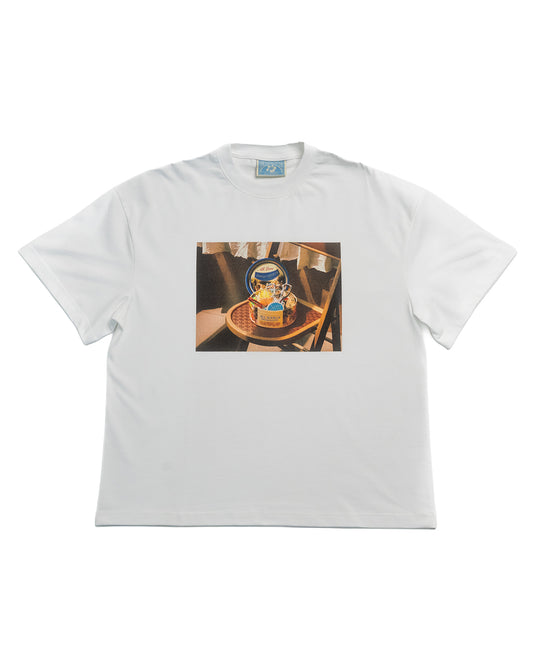 all love x Jonnie's Bodega Cookie Tin Tee (Amiwright)