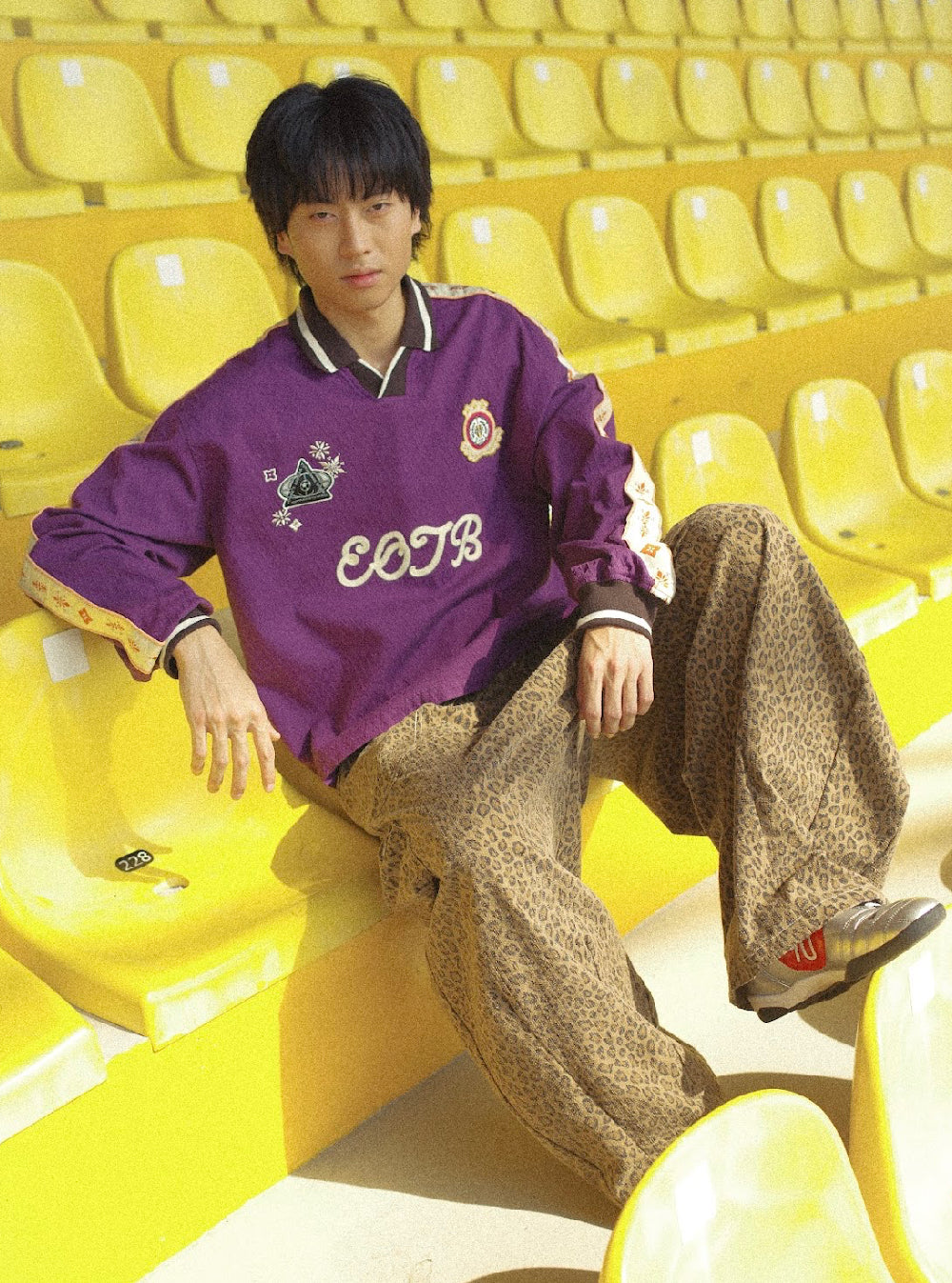 FTMD. x Jonnie’s Bodega EOTB Pullover LS Jersey (Violet)