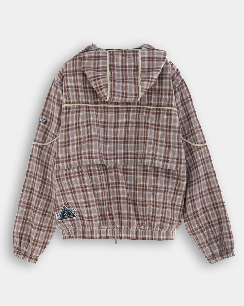 FTMD. x Jonnie’s Bodega EOTB Lightweight Parka (Maroon Plaid)
