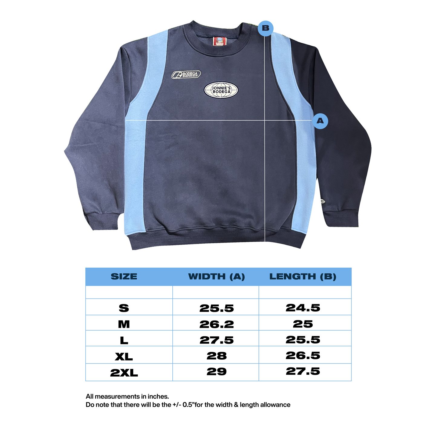 Total Bode9a Sweatshirt (Faded Ink)
