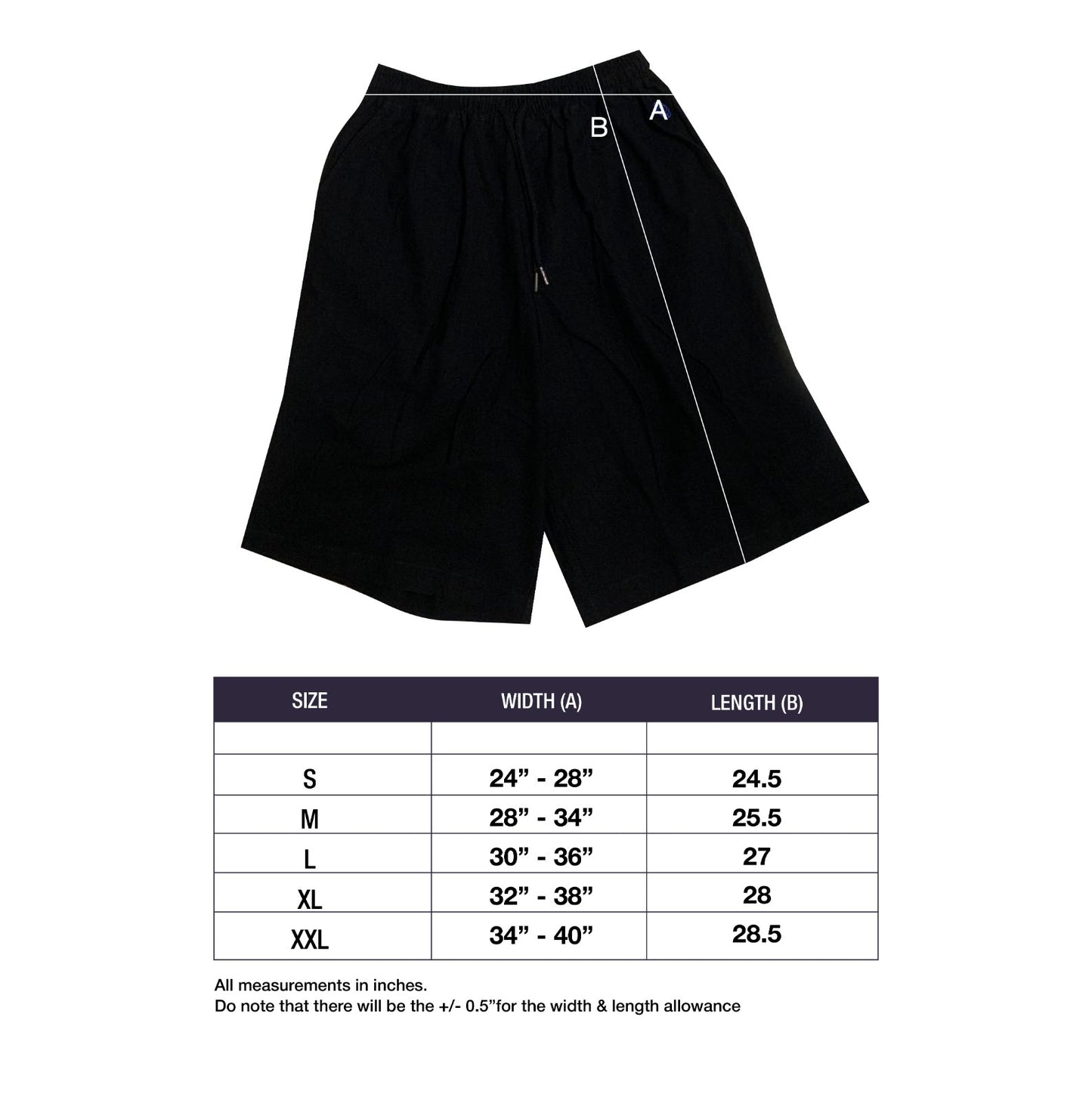 Ezzz Quarter Pants (Easy Iron)