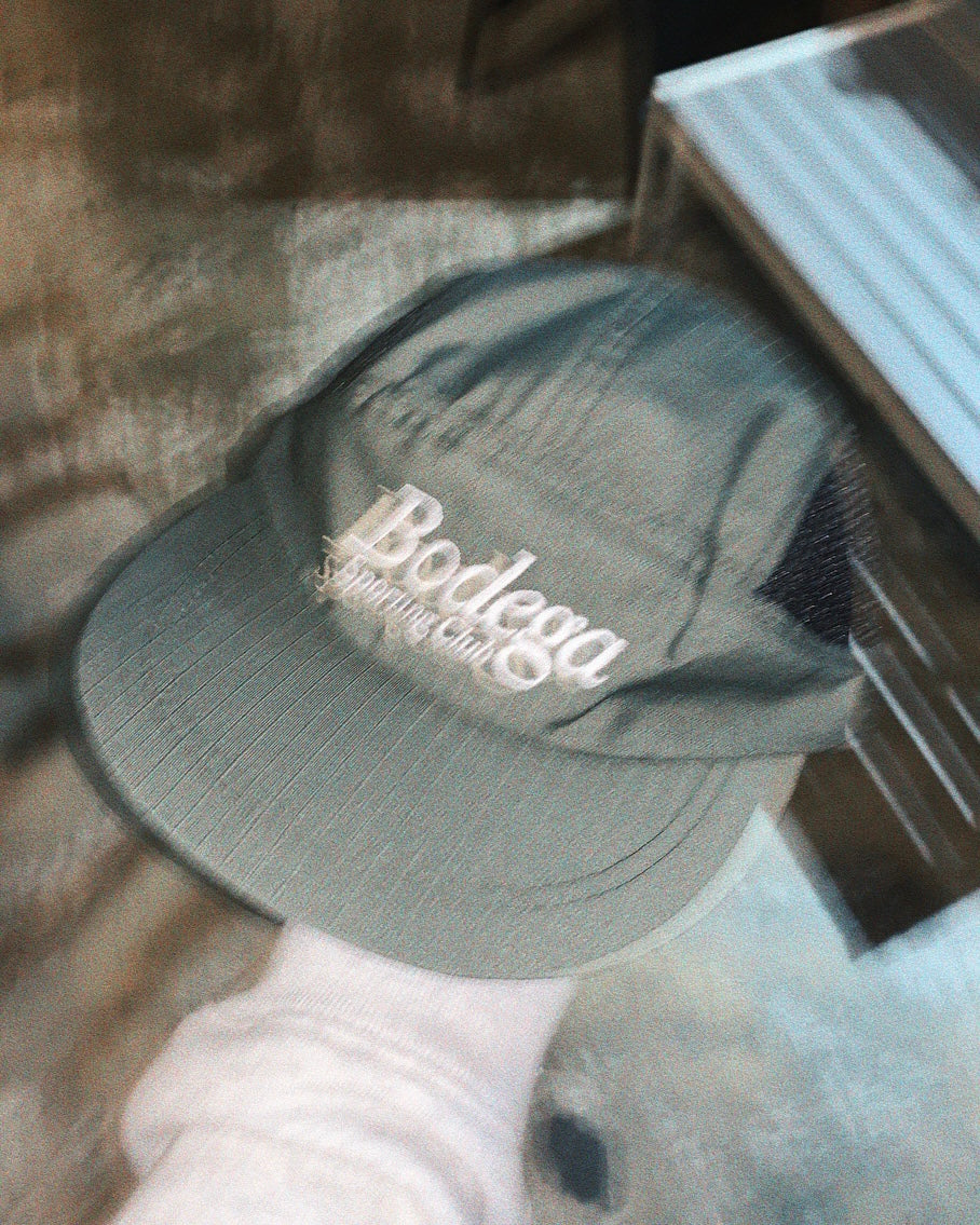 Bodega Sporting Club Ripstop Hat (Olive Green)