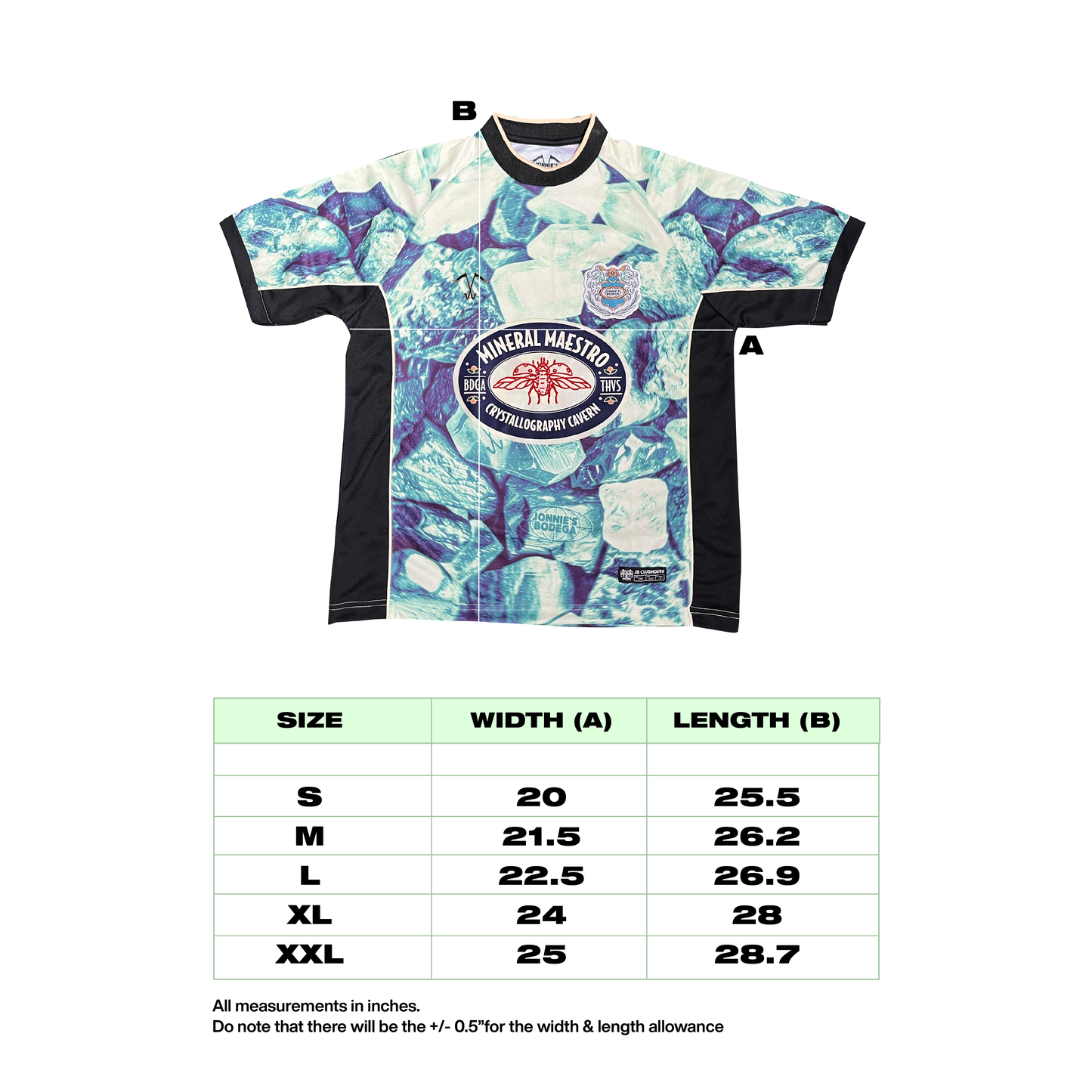 Thieves Skateboards x Jonnie's Bodega Lucky Jersey (Gems)