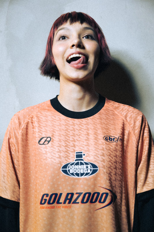 Coffeeboy Records x Jonnie's Bodega Ravestation Training Top (Pineapple Express)