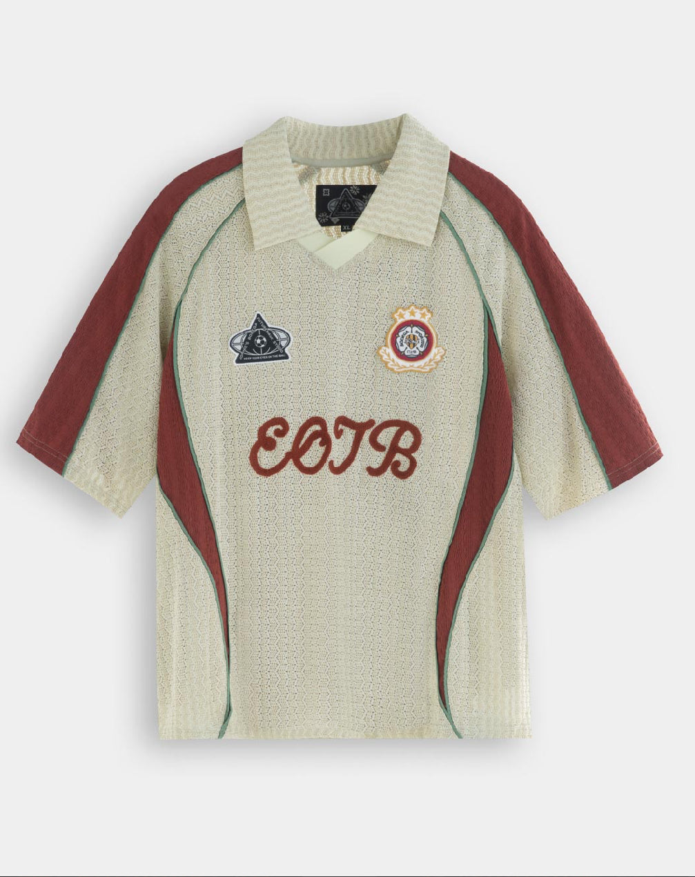 FTMD. x Jonnie’s Bodega EOTB Pullover Jersey (Cream/Burgundy)