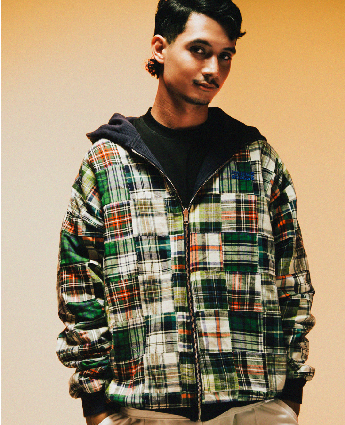 Waffle Knit Reversible Hoodie (Lesismor)