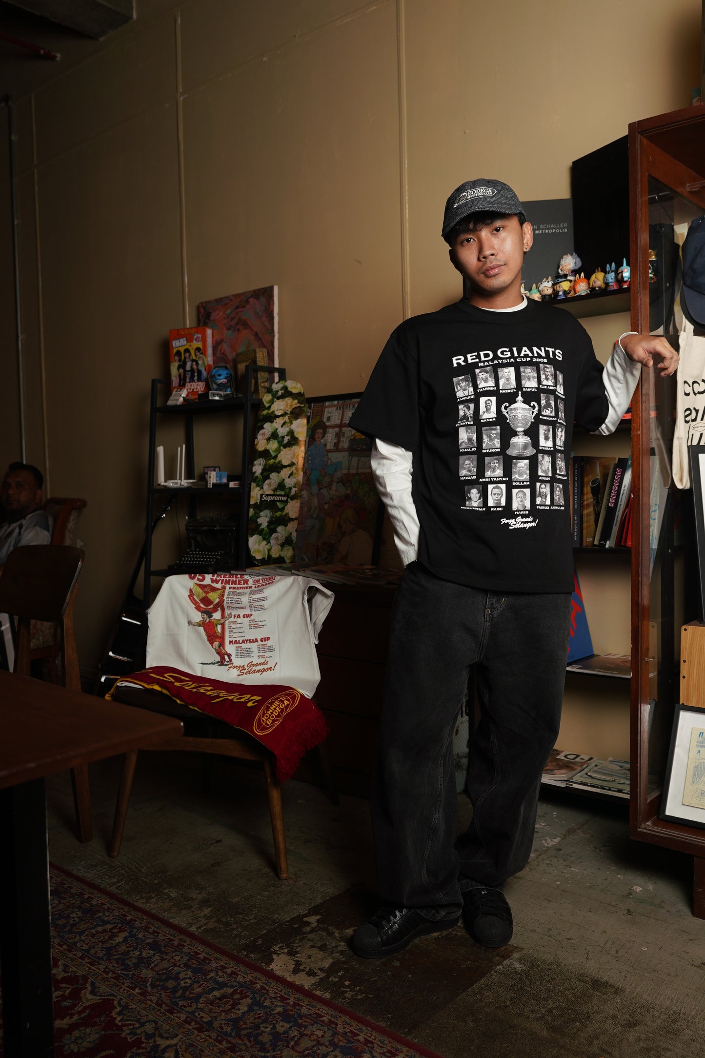 Selangor FC x Jonnie's Bodega 05' Team Tee (Black)