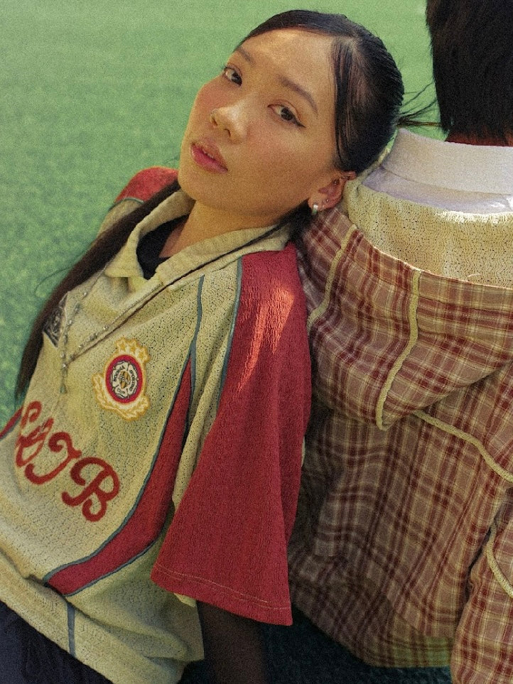 FTMD. x Jonnie’s Bodega EOTB Pullover Jersey (Cream/Burgundy)