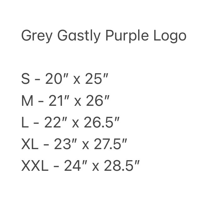 Logo Tee (Grey/Gastly Purple)