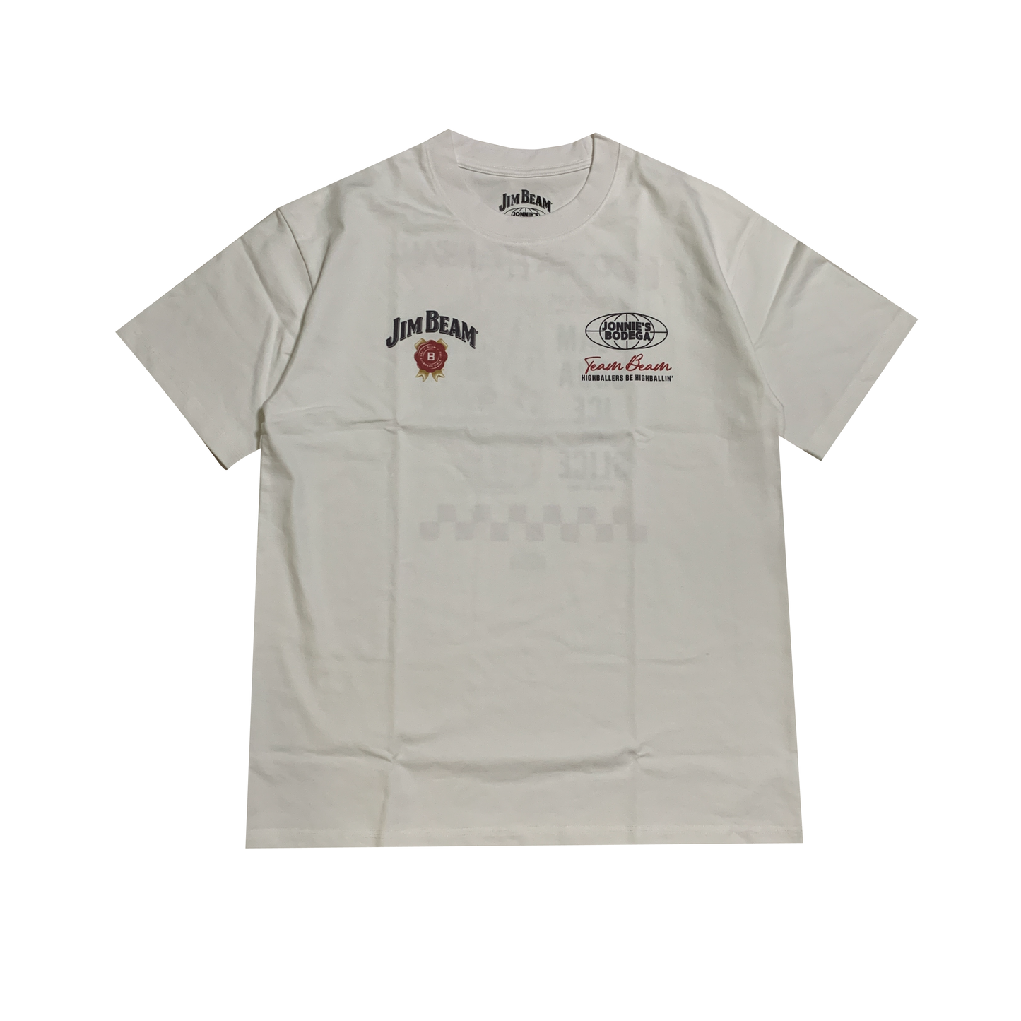 Jim Beam x Jonnie’s Bodega Highball Recipe Tee (Vintage White)