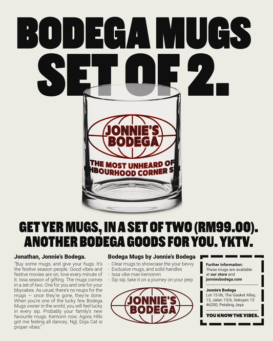 Bodega Mugs (Set of 2)