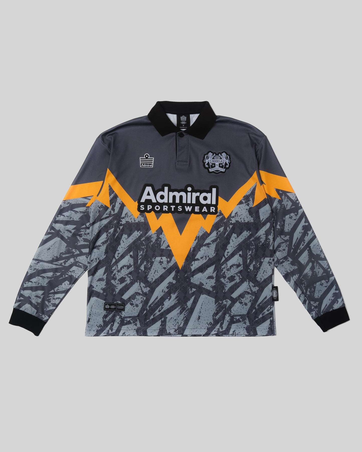 Admiral Sportswear x Jonnie's Bodega "Glory Days" Goalie Kit (Asphalt Keeps)