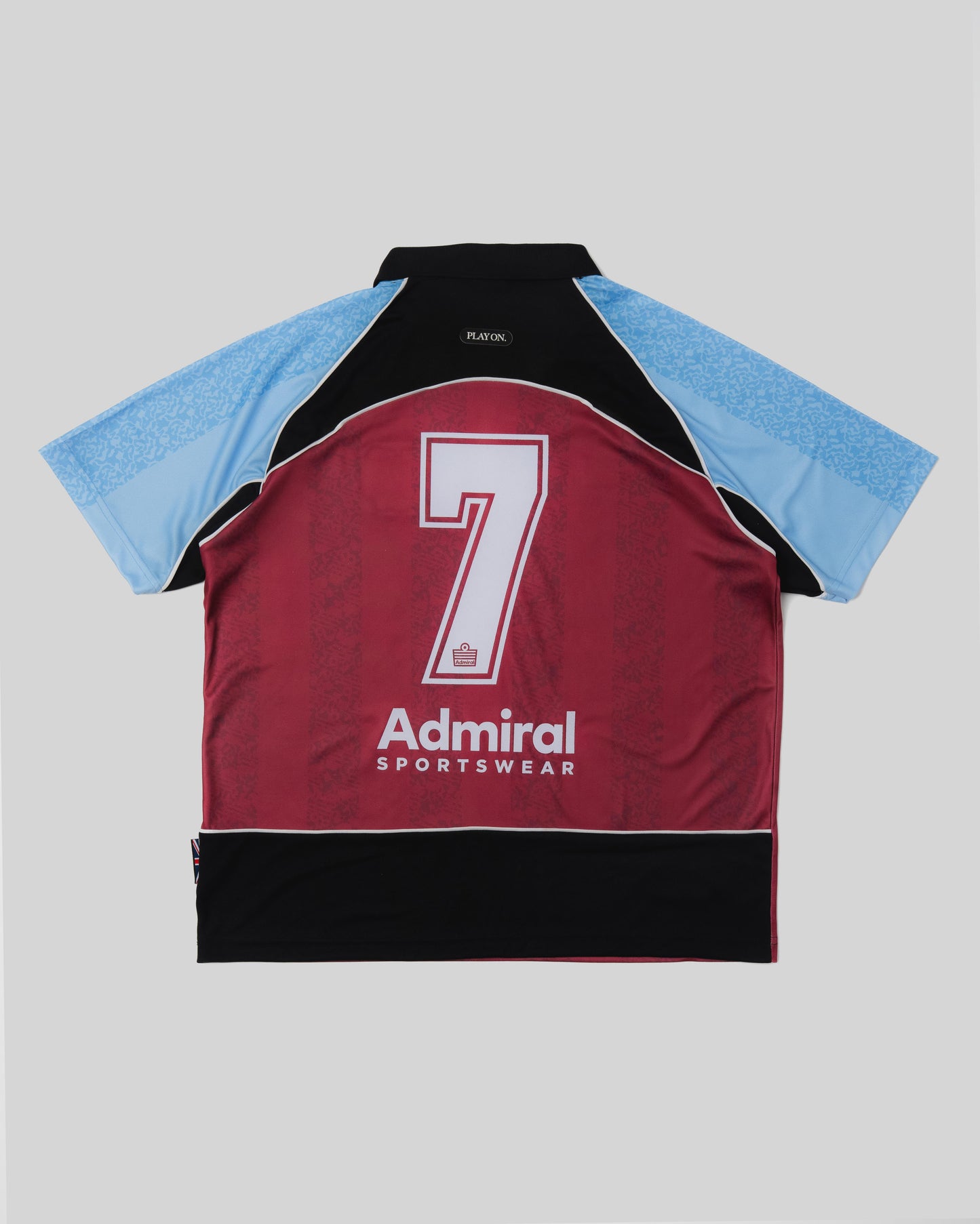 Admiral Sportswear x Jonnie's Bodega "Glory Days" Third Kit (Burgundy)