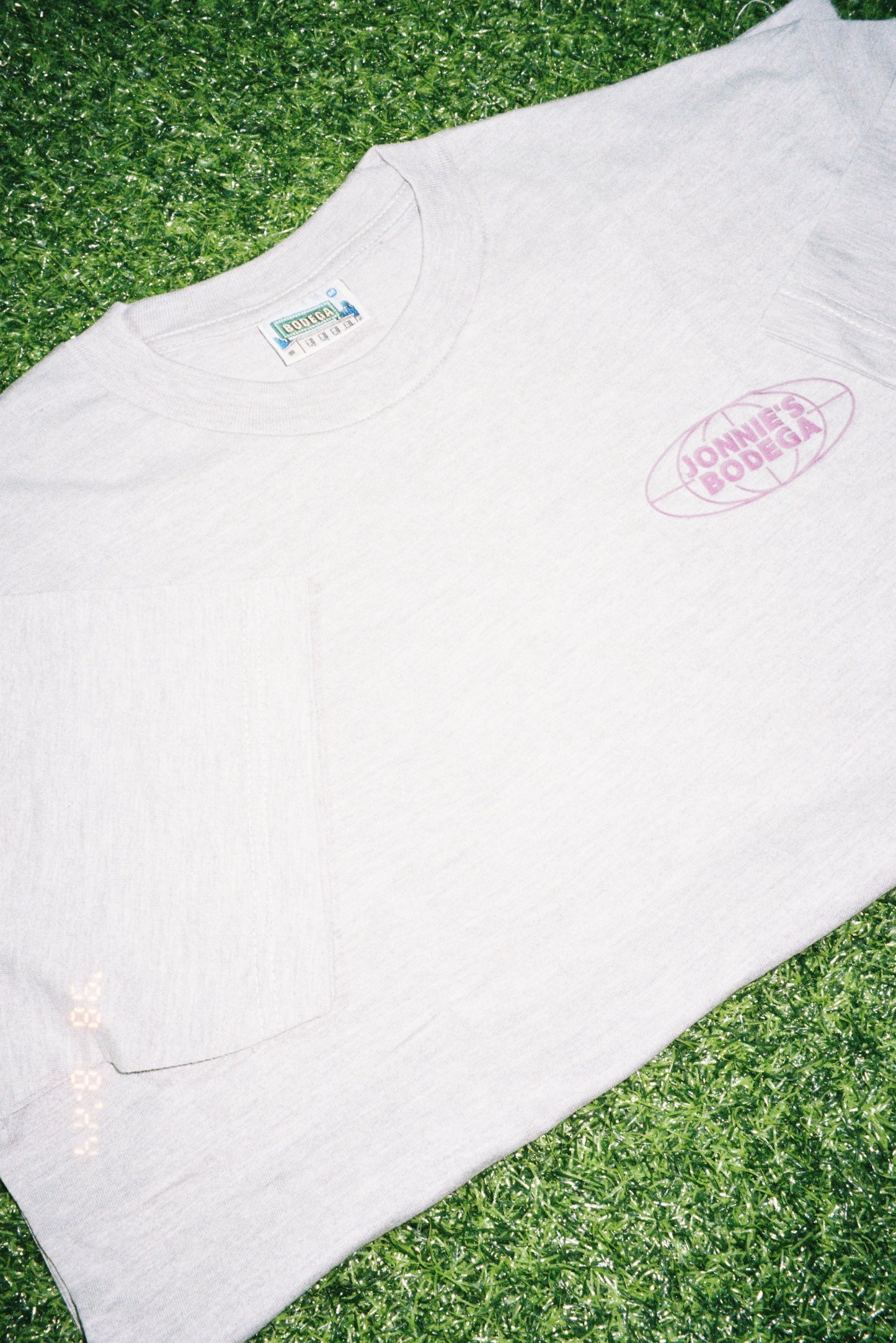 Logo Tee (Grey/Gastly Purple)