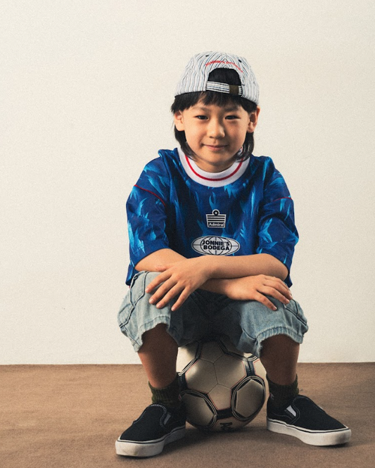 Admiral Sportswear x Jonnie's Bodega "Glory Days" Pre Match Kit (Bredrin Blue)