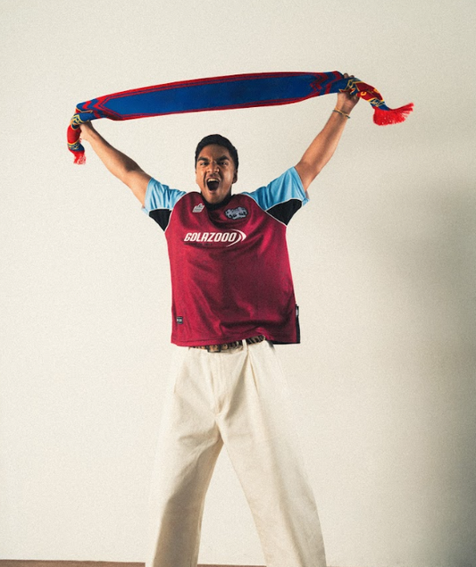 Admiral Sportswear x Jonnie's Bodega "Glory Days" Third Kit (Burgundy)