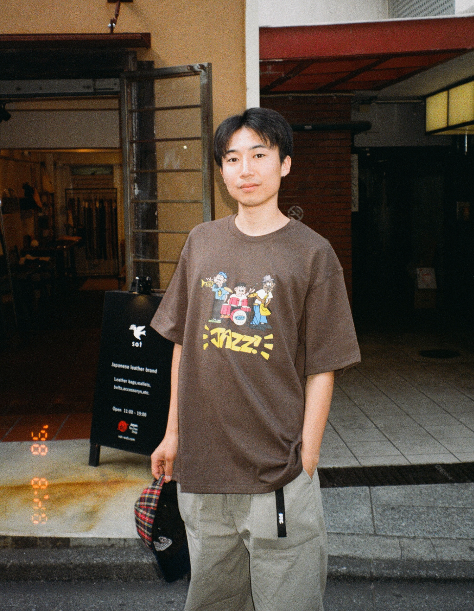 Jazz Lads Tee (Pecan Bando) - by Yutaka Kobayashi