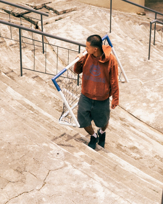 Hummel x Jonnie's Bodega Corduroy Hoodie (Summer Sunset)