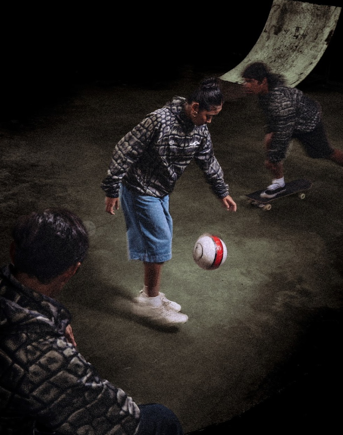 Thieves Skateboards x Jonnie's Bodega "It's A Wild World" Shell Top (Croc)