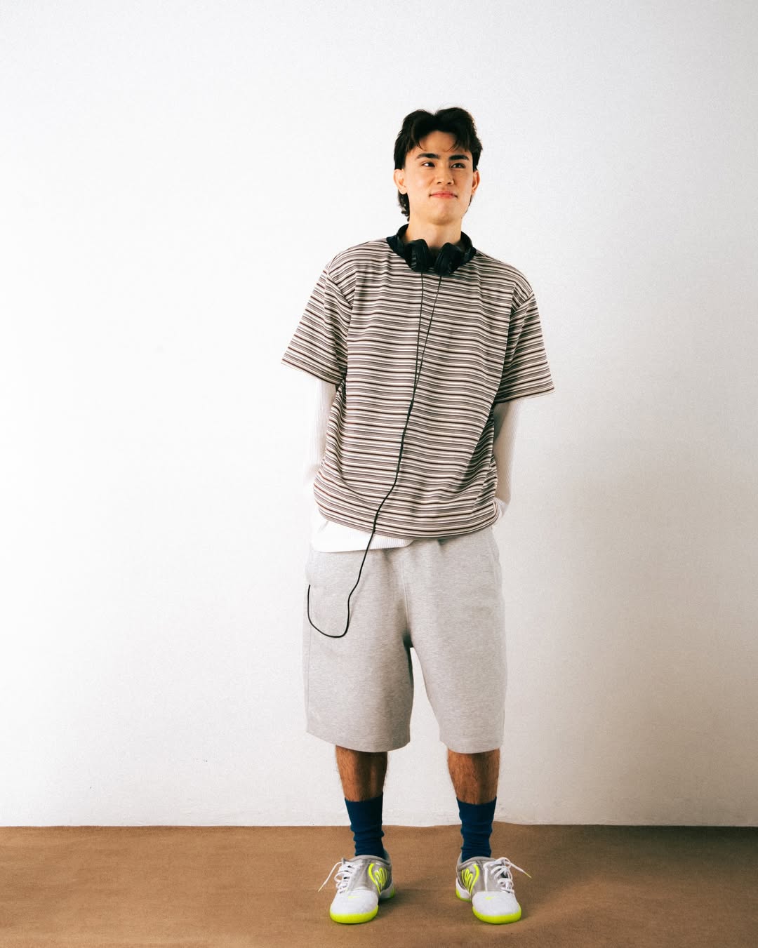 Striped Tee (Tiramisu)