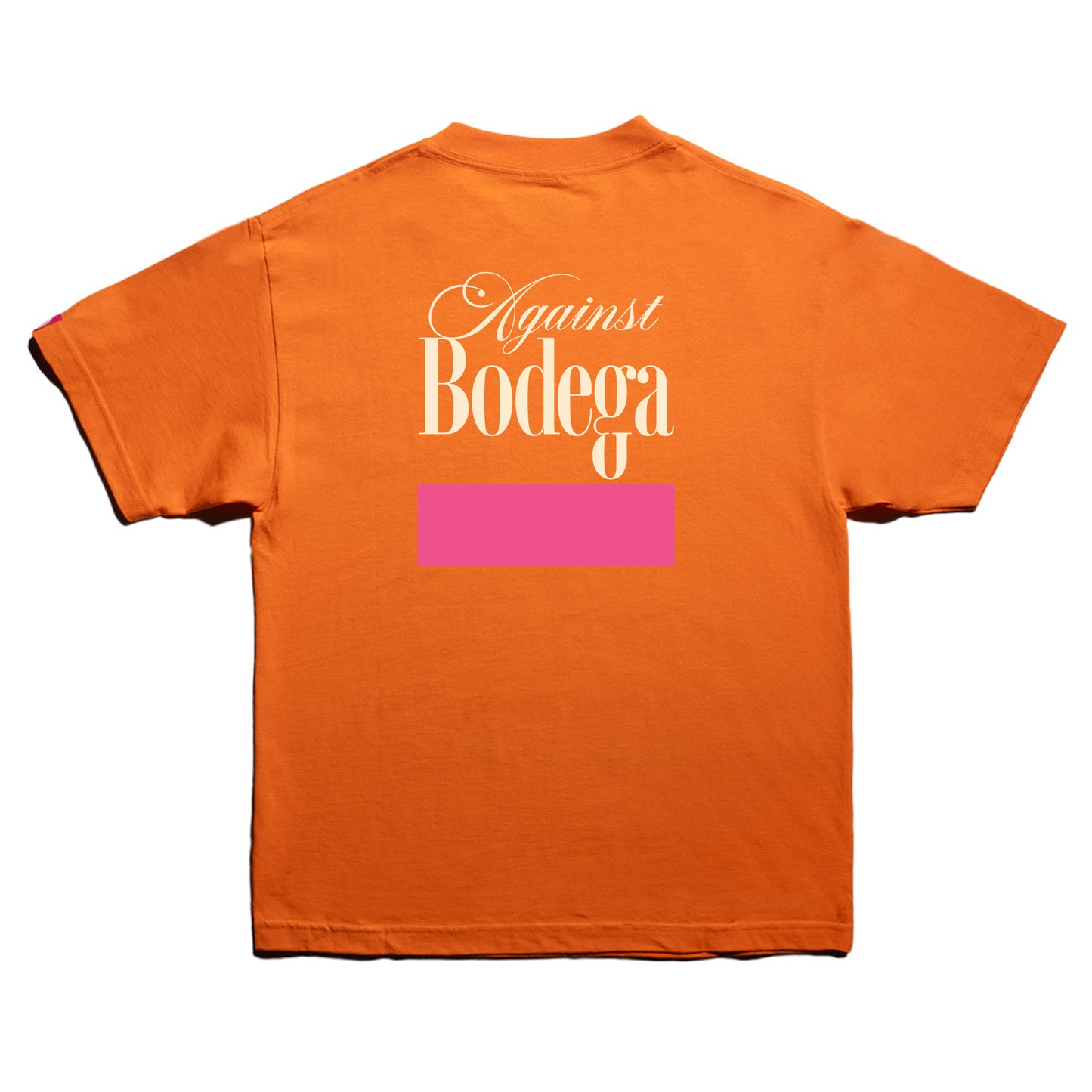 Against Lab x Jonnie's Bodega Stuy Tee (Orange)