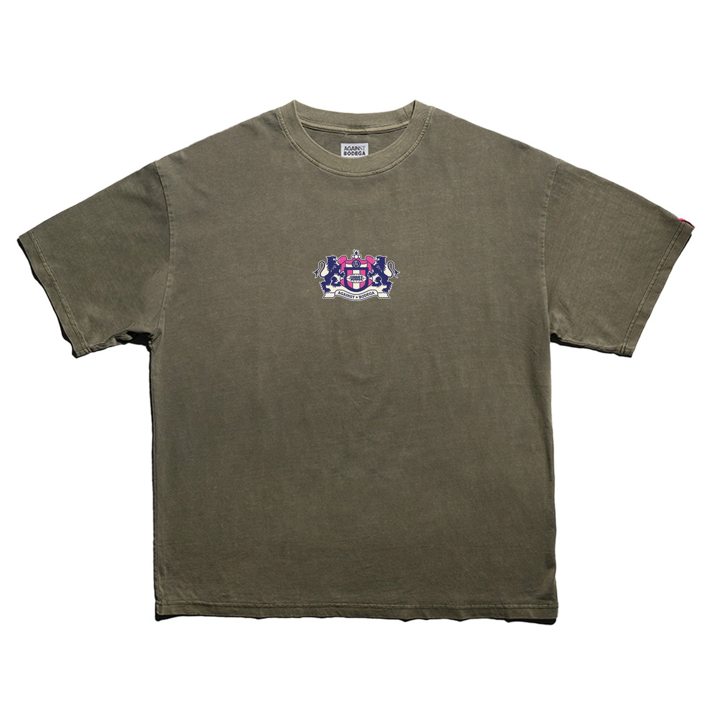 Against Lab x Jonnie's Bodega Stuy Tee (Washed Olive)