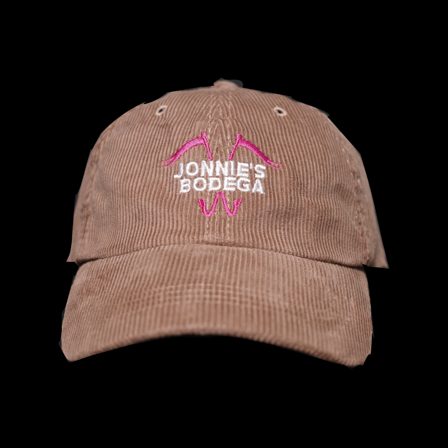 Thieves Skateboards x Jonnie's Bodega Stealing Hearts Corduroy Hat (Brown)