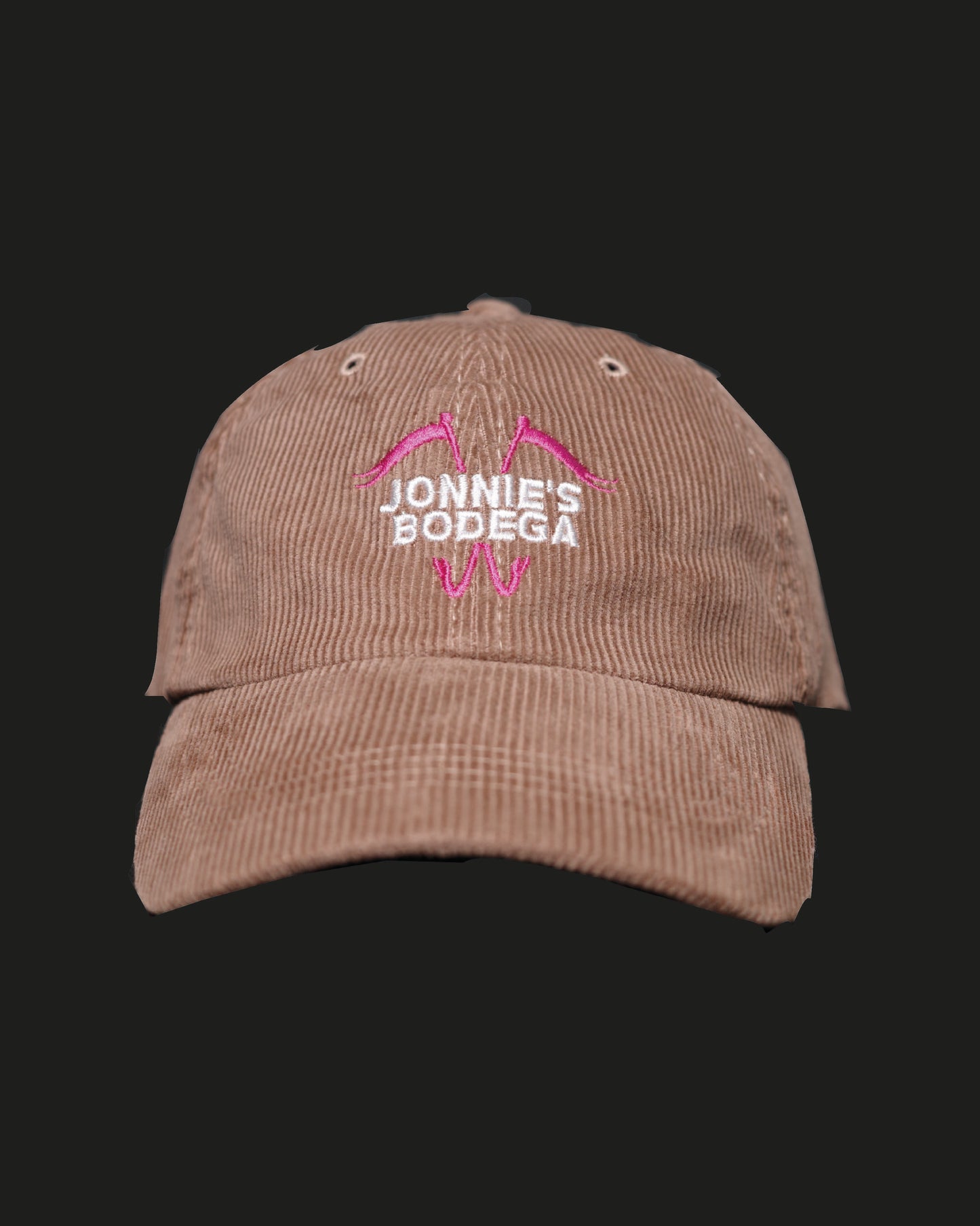 Thieves Skateboards x Jonnie's Bodega Stealing Hearts Corduroy Hat (Brown)