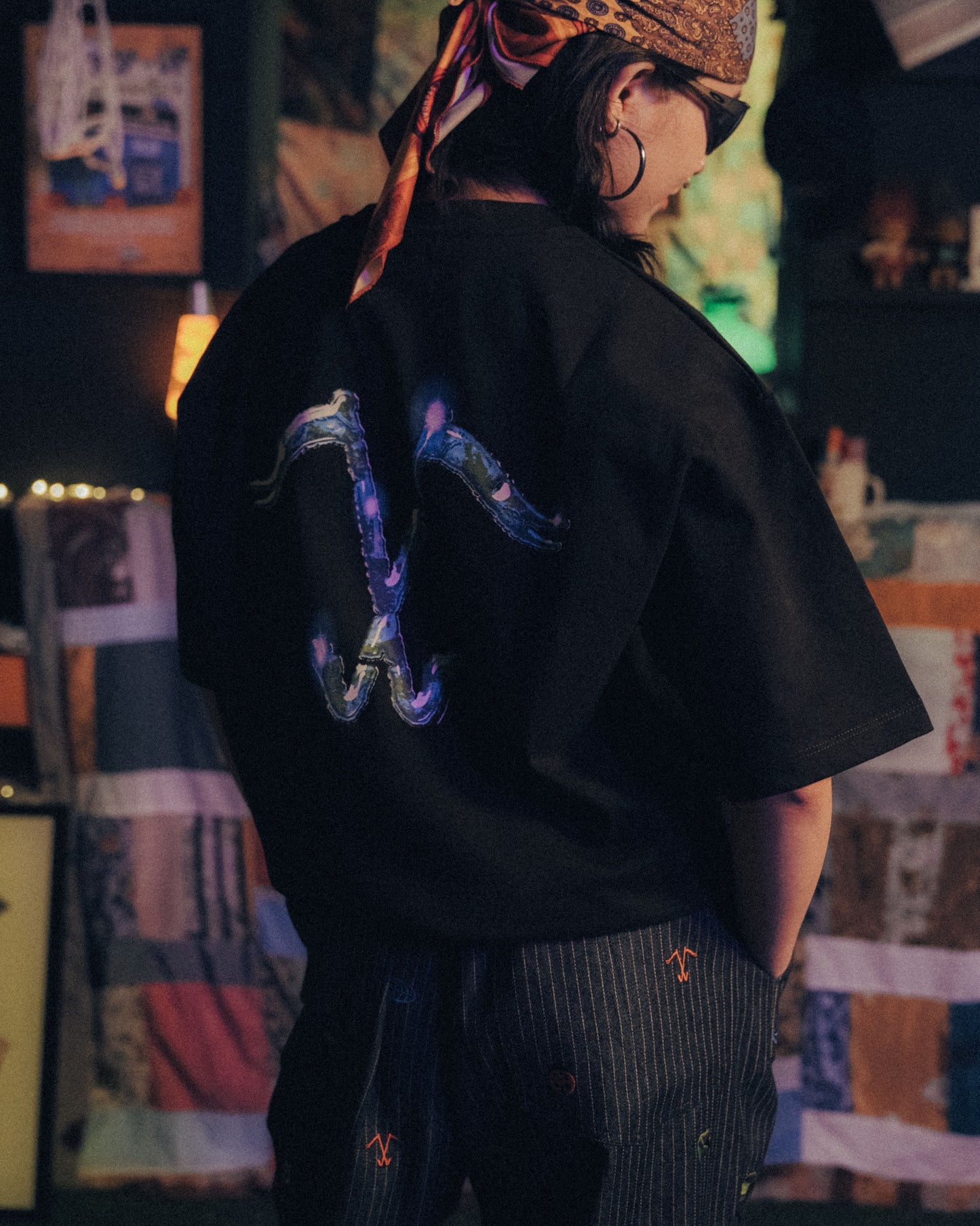 Thieves Skateboards x Jonnie's Bodega Chrysocolla Tee (Vintage Forest)