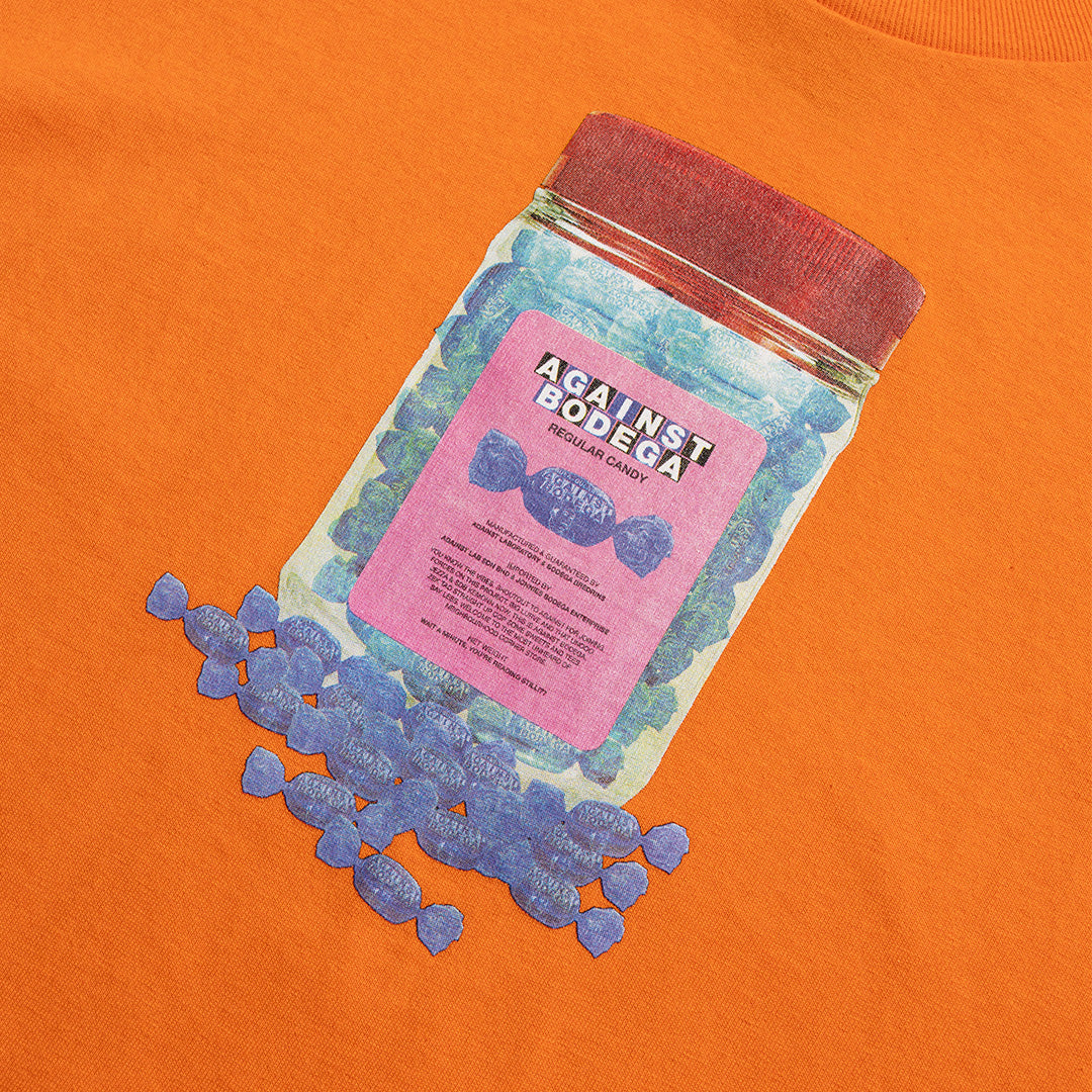 Against Lab x Jonnie's Bodega Candy Tee (Orange)