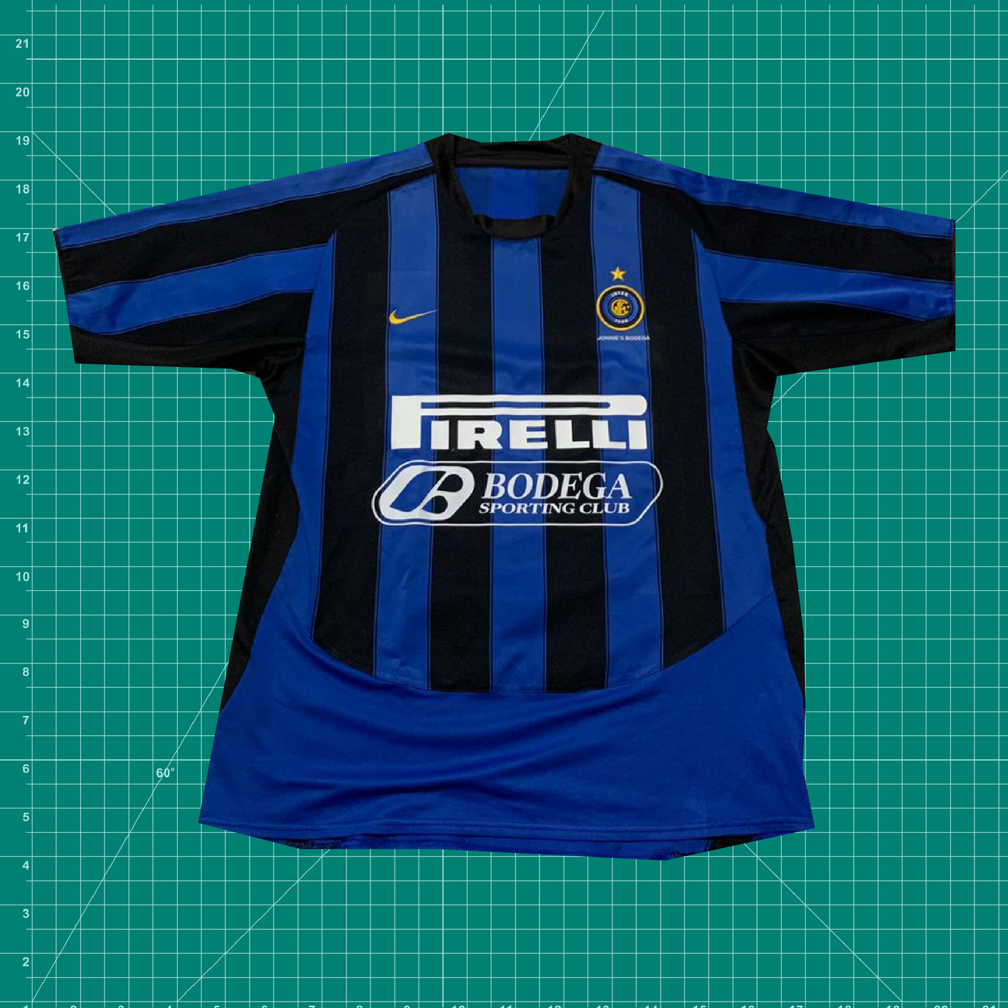 Vintage Nike Inter Milan (03/04) Home Jersey - CAVS SEASON 1