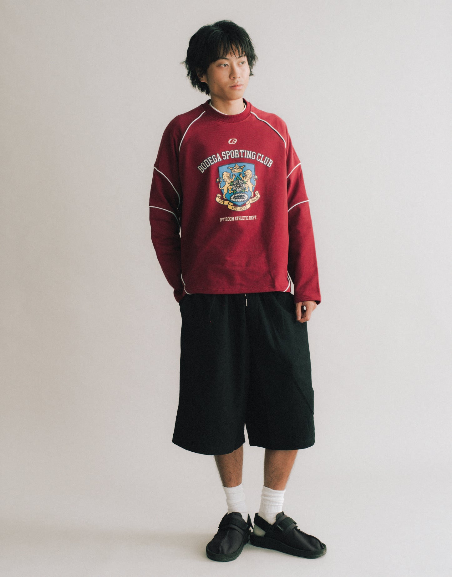 Varsity Ivy Sweatshirt (Merlot)