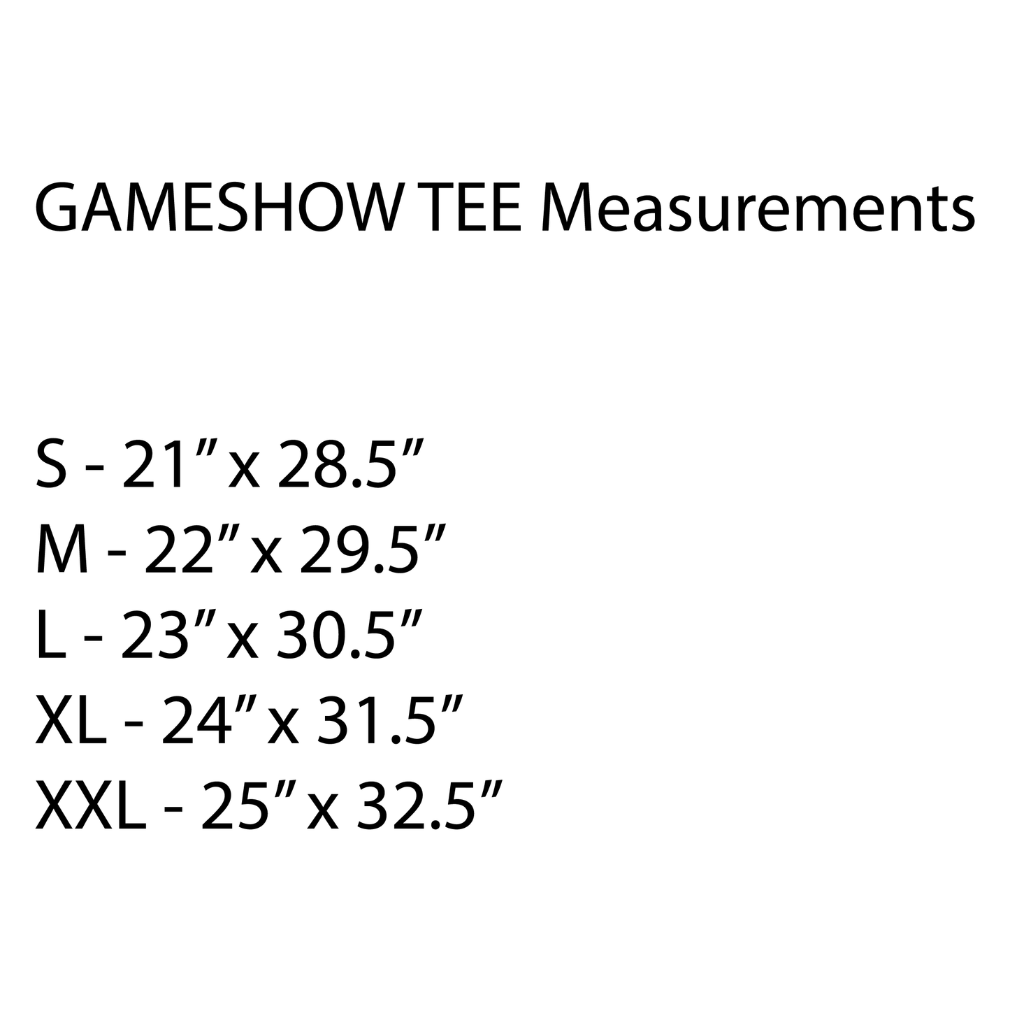 Gameshow Tee