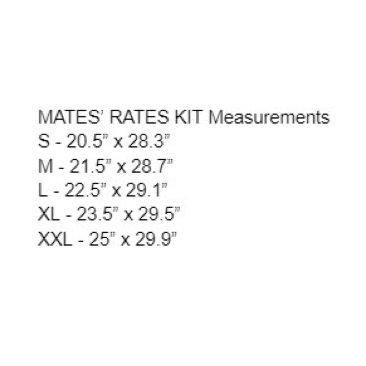 Mates’ Rates Kit (Black)